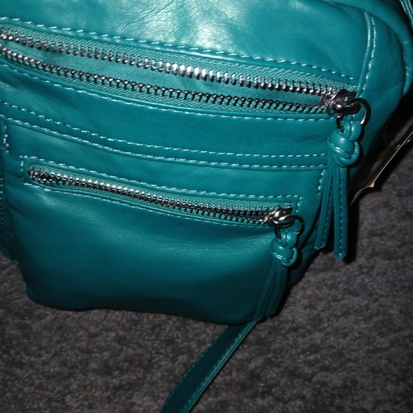 Bueno Vintage Green Crossbody Bag New - Picture 12 of 13